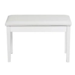 Costway Solid Wood PU Leather Piano Bench Padded Double Duet Keyboard Seat Storage White 14 Costway Solid Wood PU Leather Piano Bench Padded Double Duet Keyboard Seat Storage White -Ottomans Official Shop unnamed file 5170