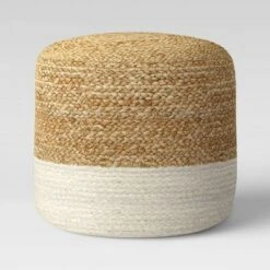 Jada Woven Pouf - Opalhouse™ White 10 Jada Woven Pouf - Opalhouse™ White -Ottomans Official Shop unnamed file 5210