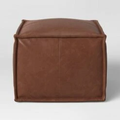 Earl Faux Leather French Seam Ottoman - Project 62™ 8 Earl Faux Leather French Seam Ottoman - Project 62™ -Ottomans Official Shop unnamed file 5247