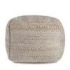Cherokee Pouf - Anji Mountain Gray Stripes -Ottomans Official Shop unnamed file 5271