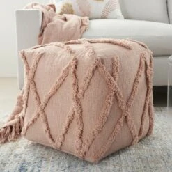Mina Victory Life Styles SH018 Indoor Pouf 9 Mina Victory Life Styles SH018 Indoor Pouf -Ottomans Official Shop unnamed file 5294
