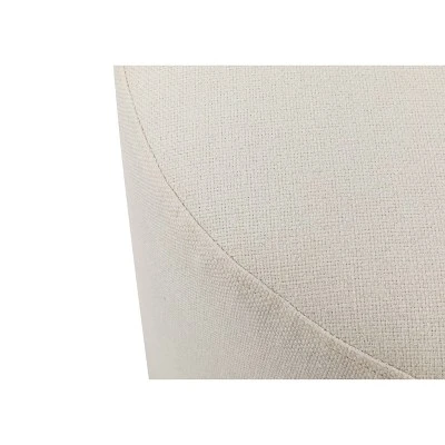 19" Round Pouf Ottoman - WOVENBYRD Gray 6 19" Round Pouf Ottoman - WOVENBYRD Gray – Image 4