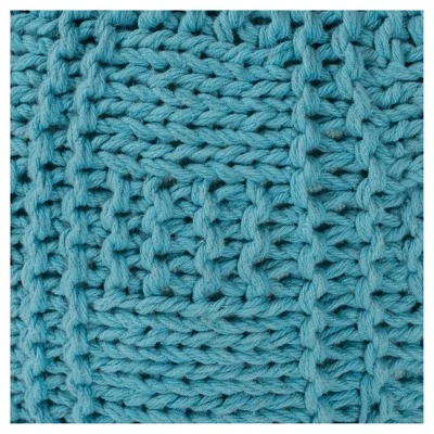 Yuny Handcrafted Modern Fabric Pouf - Christopher Knight Home Yellow 4 Yuny Handcrafted Modern Fabric Pouf - Christopher Knight Home Yellow – Image 2