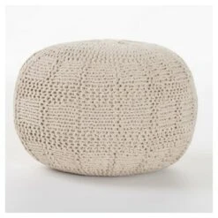 Yuny Handcrafted Modern Fabric Pouf - Christopher Knight Home Yellow 22 Yuny Handcrafted Modern Fabric Pouf - Christopher Knight Home Yellow -Ottomans Official Shop unnamed file 5381