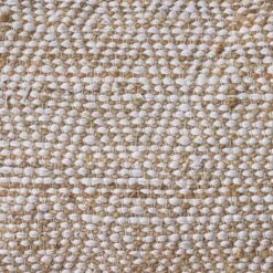 Abella Handcrafted Boho Large Fabric Rectangular Pouf Ivory/Beige - Christopher Knight Home -Ottomans Official Shop unnamed file 5459