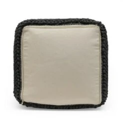 Stekar Boho Handcrafted Tufted Fabric Cube Pouf - Christopher Knight Home Natural -Ottomans Official Shop unnamed file 5481