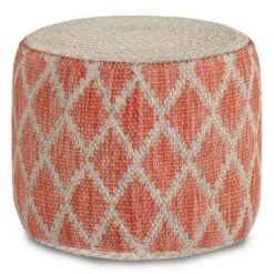 Nesbitt Round Pouf - WyndenHall Natural/gray 22 Nesbitt Round Pouf - WyndenHall Natural/gray -Ottomans Official Shop unnamed file 5535