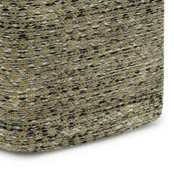 Tabitha Square Woven PET Polyester Pouf Green/Black - WyndenHall -Ottomans Official Shop unnamed file 5664