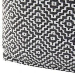 Dawsey Moroccan Inspired Pouf Blue/White - WyndenHall -Ottomans Official Shop unnamed file 5669