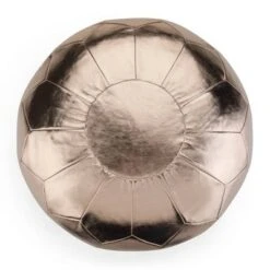 Charisse Round Moroccan Pouf - Wyndenhall Gold -Ottomans Official Shop unnamed file 5709