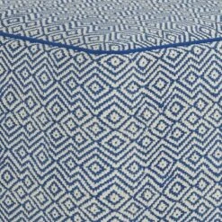 Dougan Square Pouf Patterned - WyndenHall Black/natural -Ottomans Official Shop unnamed file 5722