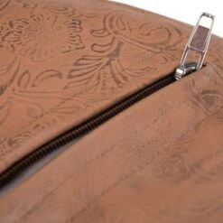 Rogen Round Pouf Brown - WyndenHall -Ottomans Official Shop unnamed file 5740