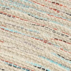 Tilden Boho Fabric Cylinder Pouf Ivory/Blue/Orange - Christopher Knight Home -Ottomans Official Shop unnamed file 5822