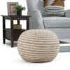 Deni Round Pouf Natural Jute - WyndenHall -Ottomans Official Shop unnamed file 5838