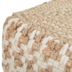 WyndenHall Digby Cube Pouf Natural - Wyndenhal -Ottomans Official Shop unnamed file 5854