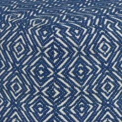 Wentworth Square Pouf - WyndenHall Patterned Teal/natural -Ottomans Official Shop unnamed file 5866