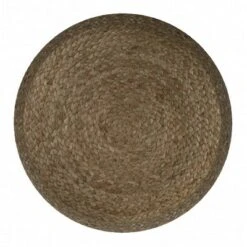 Maron Round Pouf Teal/ Natural - WyndenHall -Ottomans Official Shop unnamed file 5884