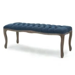 Tassia Tufted Bench - Christopher Knight Home Dark Blue -Ottomans Official Shop unnamed file 591