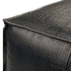 Dennie Square Pouf Black - WyndenHall 11 Dennie Square Pouf Black - WyndenHall -Ottomans Official Shop unnamed file 5914