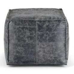 Templeton Square Pouf Black - WyndenHall -Ottomans Official Shop unnamed file 5977