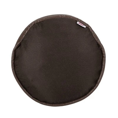 Baddow Contemporary Faux Leather Channel Stitch Cylinder Pouf - Christopher Knight Home Caramel 3 Baddow Contemporary Faux Leather Channel Stitch Cylinder Pouf - Christopher Knight Home Caramel