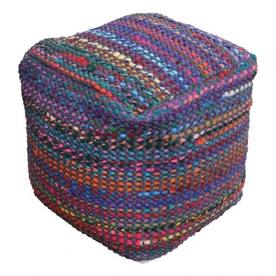 Madrid Pouf - Christopher Knight Home Indigo 8 Madrid Pouf - Christopher Knight Home Indigo – Image 6