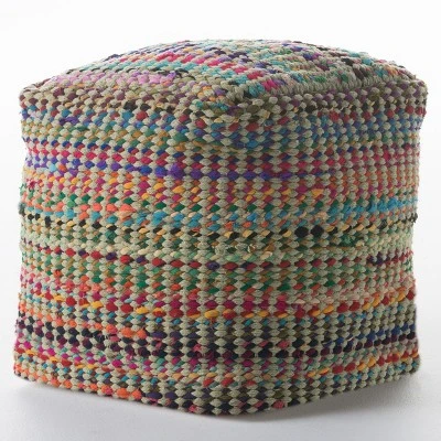 Madrid Pouf - Christopher Knight Home Indigo 9 Madrid Pouf - Christopher Knight Home Indigo – Image 7