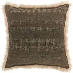 Nourison Life Styles Stonewash Pouf Throw Pillow