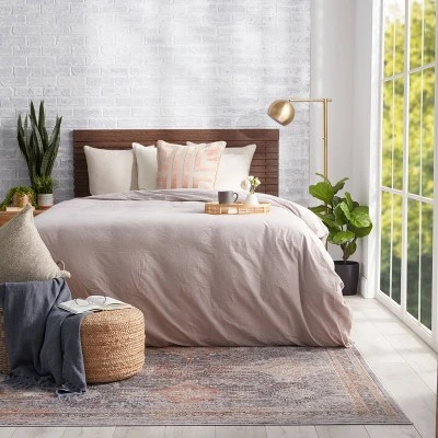 Jaipur Living Soft Taupe/Tan Saba Pouf - Jaipur 5 Jaipur Living Soft Taupe/Tan Saba Pouf - Jaipur – Image 3