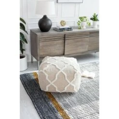 B Sides Moroccan Inspired Pouf - Anji Mountain Brown/ivory 12 B Sides Moroccan Inspired Pouf - Anji Mountain Brown/ivory -Ottomans Official Shop unnamed file 6156