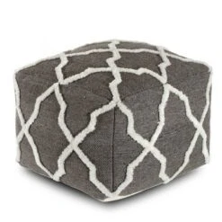 B Sides Moroccan Inspired Pouf - Anji Mountain Brown/ivory 15 B Sides Moroccan Inspired Pouf - Anji Mountain Brown/ivory -Ottomans Official Shop unnamed file 6159