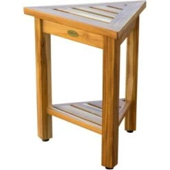 17" FlexiCorner Wide Teak Shower Shelf with Shelf - EcoDecors 20 17" FlexiCorner Wide Teak Shower Shelf with Shelf - EcoDecors -Ottomans Official Shop unnamed file 6226