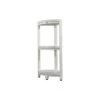 32" SnazzyCorner Tall Teak Shower Shelf Off White - CoastalVogue -Ottomans Official Shop unnamed file 6232