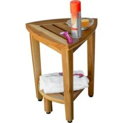 15" FlexiCorner ED975 Wide Teak Shower Bench/Stool - EcoDecors 17 15" FlexiCorner ED975 Wide Teak Shower Bench/Stool - EcoDecors -Ottomans Official Shop unnamed file 6294