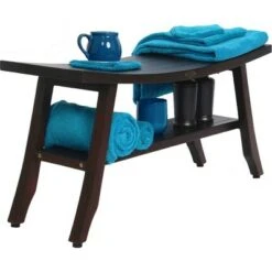 34" Satori DT176 Wide Teak Wood Shower Bench with Shelf - DecoTeak 12 34" Satori DT176 Wide Teak Wood Shower Bench with Shelf - DecoTeak -Ottomans Official Shop unnamed file 6365