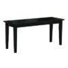 Brookshire Bench - International Concepts Black -Ottomans Official Shop unnamed file 638