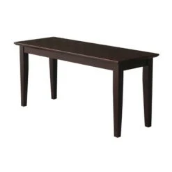 Brookshire Bench - International Concepts Black -Ottomans Official Shop unnamed file 640