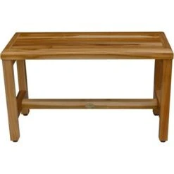 30" Eleganto ED996 Wide Teak Wood Bathroom/Shower Seat - EcoDecors -Ottomans Official Shop unnamed file 6403