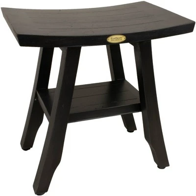 18" Satori GR167 Wide Teak Shower Bench with Shelf - CoastalVogue 3 18" Satori GR167 Wide Teak Shower Bench with Shelf - CoastalVogue