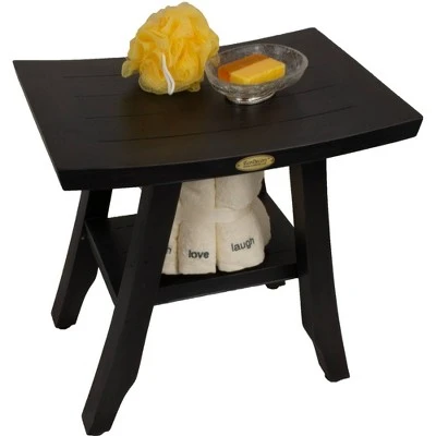 18" Satori GR167 Wide Teak Shower Bench with Shelf - CoastalVogue 7 18" Satori GR167 Wide Teak Shower Bench with Shelf - CoastalVogue – Image 5