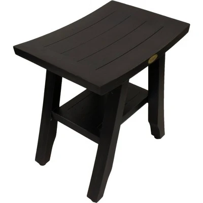 18" Satori GR167 Wide Teak Shower Bench with Shelf - CoastalVogue 9 18" Satori GR167 Wide Teak Shower Bench with Shelf - CoastalVogue – Image 7