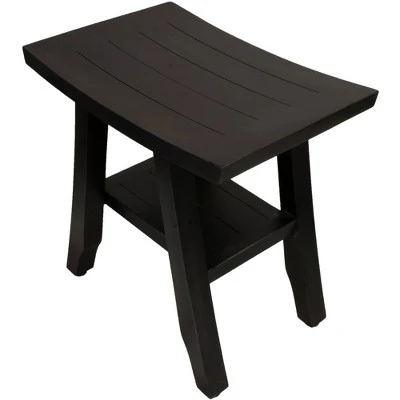 18" Satori GR167 Wide Teak Shower Bench with Shelf - CoastalVogue 12 18" Satori GR167 Wide Teak Shower Bench with Shelf - CoastalVogue – Image 10