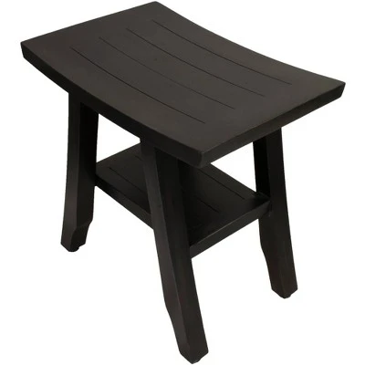 18" Satori GR167 Wide Teak Shower Bench with Shelf - CoastalVogue 13 18" Satori GR167 Wide Teak Shower Bench with Shelf - CoastalVogue – Image 11