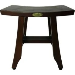 14" Satori DT50 Wide Teak Wood Shower Bench for Bathrooms - DecoTeak -Ottomans Official Shop unnamed file 6437