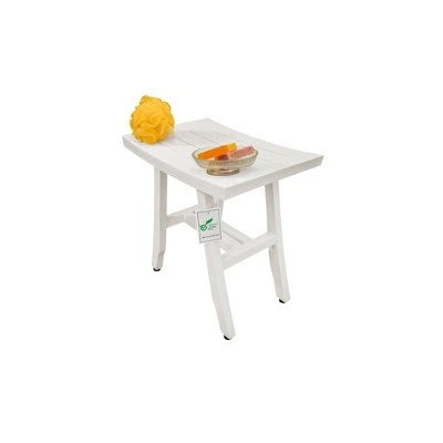 18" Satori ED1161 Wide Teak Wood Shower Transfer Bench/Seat - CoastalVogue 7 18" Satori ED1161 Wide Teak Wood Shower Transfer Bench/Seat - CoastalVogue – Image 5