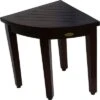 16" SnazzyCorner DT160 Wide Teak Wood Shower Bench or Stool - DecoTeak -Ottomans Official Shop unnamed file 6461