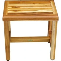 18" Eleganto ED999 Wide Teak Shower Safety Transfer Bench - EcoDecors -Ottomans Official Shop unnamed file 6503