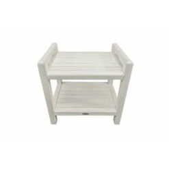 20" Eleganto ED1143 Wide Teak Wood Shower Bench with Handles - CoastalVogue -Ottomans Official Shop unnamed file 6537