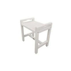 20" Eleganto ED1142 Wide Teak Wood Shower Bench with Handles - CoastalVogue -Ottomans Official Shop unnamed file 6549