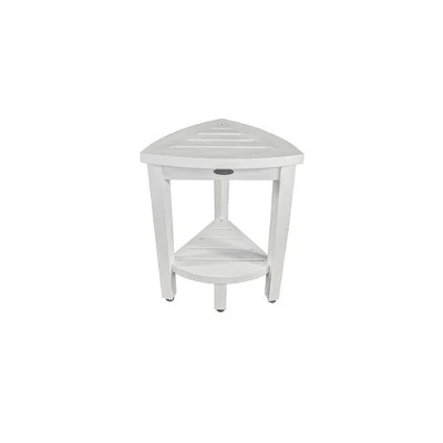 15" FlexiCorner ED1123 Wide Teak Wood Shower Bench/Stool - CoastalVogue 3 15" FlexiCorner ED1123 Wide Teak Wood Shower Bench/Stool - CoastalVogue